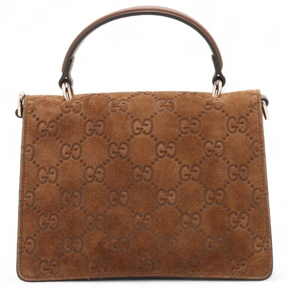 🔥🔥🔥Gucci Dionysus Suede 2 Way Handbag Brown - COA included. - Picture 2 of 11